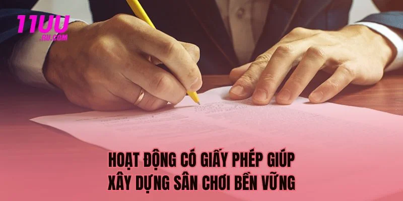 Hoạt động có giấy phép giúp xây dựng sân chơi bền vững