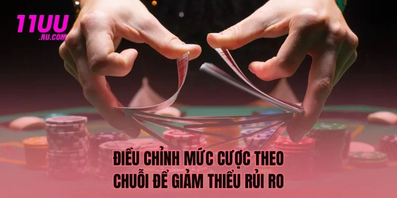Điều chỉnh cược theo chuỗi giảm rủi ro