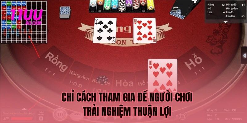 Phương pháp tham gia nhanh chóng tiện lợi